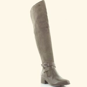 Over the knee suede boots 6.5